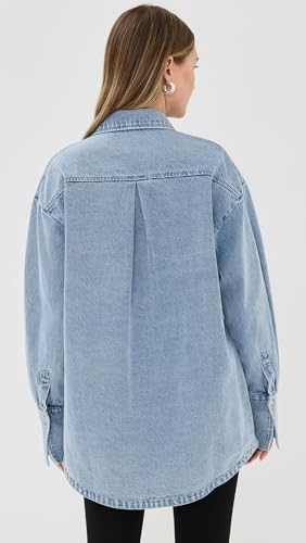 Women's Off Duty Denim Shirt3