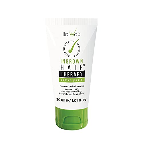 Italwax Ingrown Hairs Therapy Active Paste 30ml - Huile d'arbre à thé - Prévient et élimine les poils incarnés - Idéale pour les zones délicates du visage – vue 2