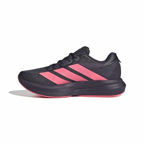 adidas Herren Duramo Speed 2 Running Shoes, Aurora Black/Acid red/Lucid red, 45 1/3 EU – Ansicht 1