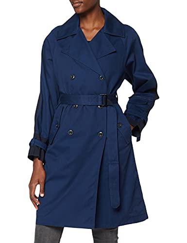 G-Star Raw Duty Classic Trench, Chaquetas Para Mujer, Azul Imperial Blue D14770-B300-1305 , S