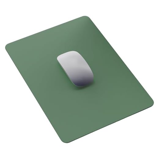Avocado Green Mouse Pad, Nice and Cute Mouse Pad, Splash-Proof Textured 9 x 7 Inch, Stitched Edge Non-Slip Waterproof Rubber