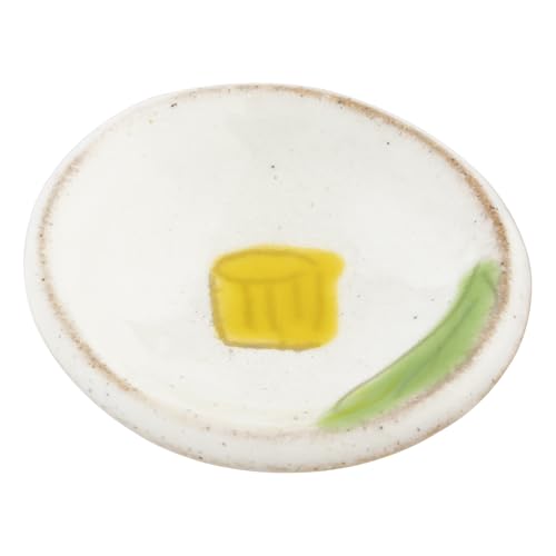 たたら(Tatara) 箸置き まる椿箸置き 白 陶器 日本製 21233