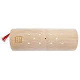 TOVINANNA Almohada De Bambú Almohada Japonesa Almohada para Rigidez De Cuello Almohadas Terapéuticas Almohada De Moxibustión Almohadas De Troncos Accesorio De Sauna Almohadas De Bambú Beige