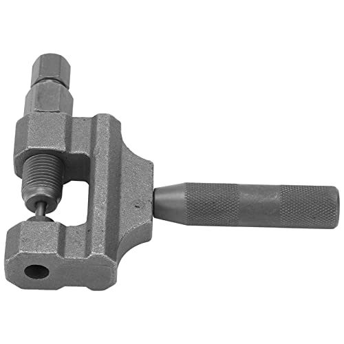 POENVFPO Cortador de Cadena de Bicicleta, Material de Acero, Herramienta de Cadena de Bicicleta Duradera para 420/428/530, Fácil Extracción de Eslabones de para Mecánicos y Ciclistas