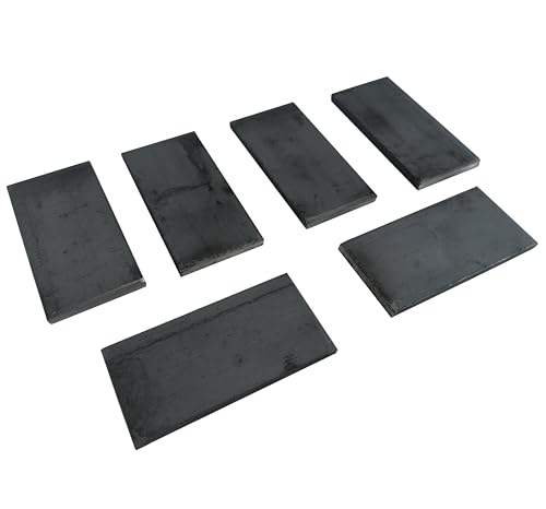 Welding Coupons for Welding Practice - 2 by 4 Inch (2"X4") - (1/4" Mild Steel 6 Pack) by Bulb Industries - Used condition - Image 2