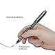 Westcott PULSAR Tintenroller Grün 10 Stück | Vorteilspack Rollerball Pen grüne Tinte | präzise 0,5 mm Strichstärke, transp. Füllstandsanzeige, Kapillartechnologie, ergonom. Griff | E-730648 00