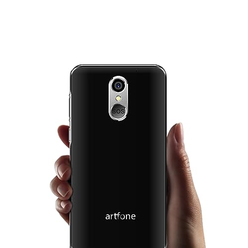 Artfone Smart_500 Smartphone für ältere Menschen, 4G, Senior, SOS-Taste, große Symbole, Ladestation, einfacher Modus, hohe Lautstärke, Akku 2550 mAh (SMART-500-2025)