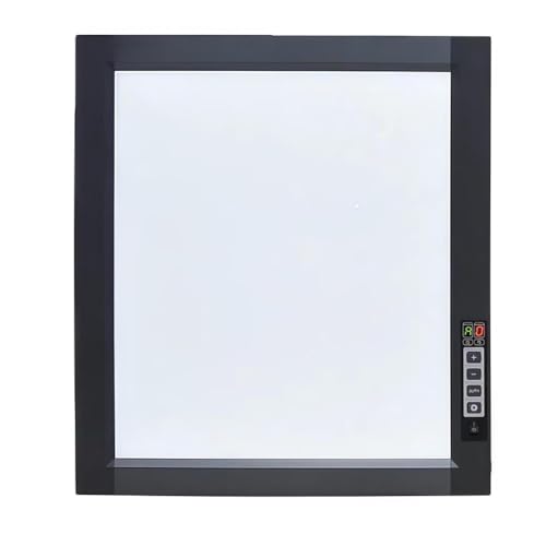 Mixtric NéGatoscope LED pour Films Radiographiques, éCran Visualisation LED Professionnel, Luminosité RéGlable, Allumage Automatique Lors L'Insertion Film, pour Cliniques HôPitaux,45 * 50 * 2.5cm