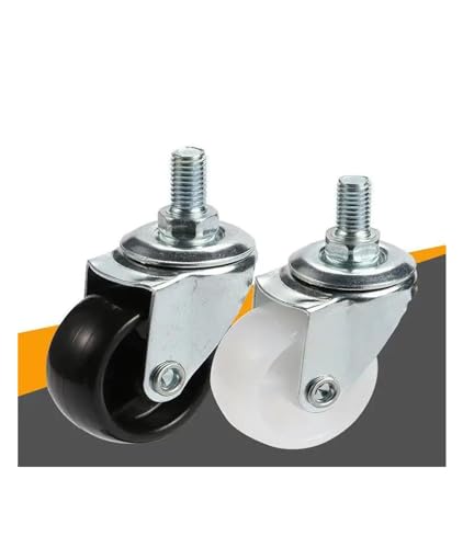 Roulette spéciale galvanisée M10 38mm pour finitions meuble - 3