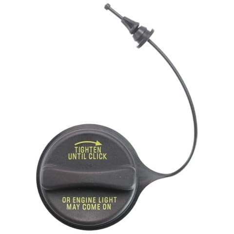 HLZDS FC975 Replacement Fuel Tank Gas Cap, Fits for Ford E-series Excursion Expedition F-150 F-250 F-350 F-450 F-550 Windstar, Lincoln Blackwood Navigator, XU5Z-9030-MA Fuel Cap Push Lock Type ONLY Cover