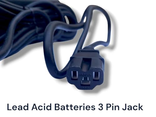 Image of LORD'S TOWN 60 Volt 3 Amp Lead Acid Charger for Electric Scooter with Digital Percentage Display | Graphine Battery Charger for Fast Stable Charging