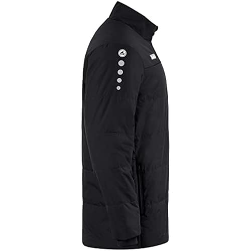 JAKO - Équipe De Veste D'Entraîneur, Mixte Enfant, Noir, 140