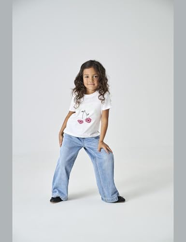 Kmgcomet Smiley Wide Dnm Noos Niñas vaquero denim premium 2