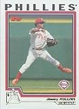 2004 Topps #76 Jimmy Rollins MLB Baseball Trading Card