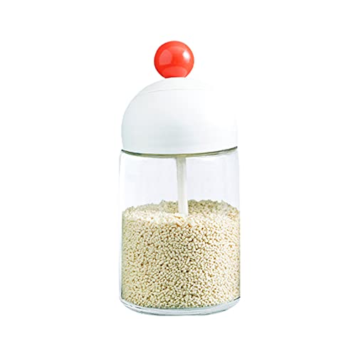 GAOFESA Glasbehälter für Salz, Pfeffer, Gewürze, mit Deckel, für Küche, Gewürze, Menage,...