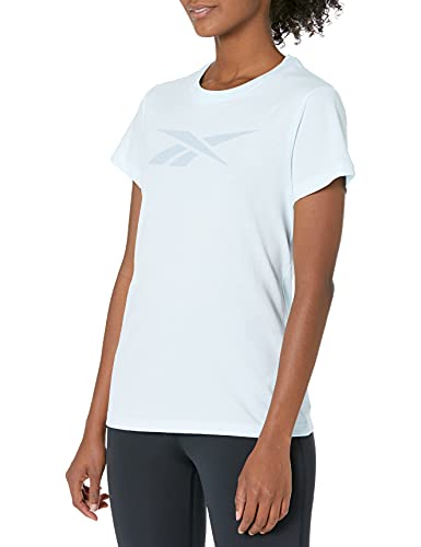 T-shirt Reebok Cl F Big Logo manches courtes femme haut de sport et de loisir au design intemporel
