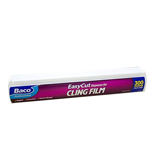 Baco EasyCut Cling Film Dispenser 45cm - Pack Size = 1x300mtr Cover