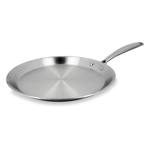 MENASTYL - Crépière triply 28cm en acier inoxydable - 6020534