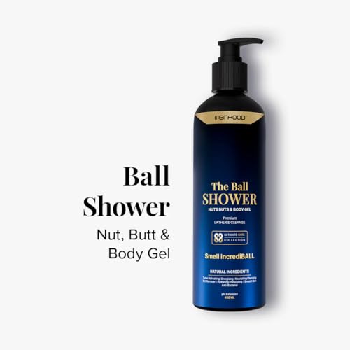 Image of Menhood Ballacious Pacakage 2.0-Trimmer 2.0,Baller,Pre Trim Gel,Nosar, Ball Shower,Ball Towel,Ball Cream,Travel Bag, Mancure Kit,Scoob,Walker,Intimate Wash, Perfume,Replacement Blade& Boxer Brief(XXL)