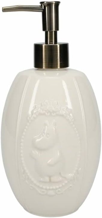 Marimo Craft MOM-338 Moomin Riviera Series Dispenser, Moomin (W x H x D): 3.8 x 7.9 x 3.9 inches (9.7 x 20