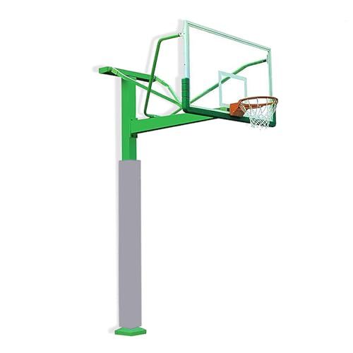 SRNSAEB Portable Basketball Hoop Pole Pad for 7x7in Post, 3ft 4ft 5ft 6ft Basement Pole Padding Round, Landscape Column/Garage Post Pads Wrap Around(Gray,H 3ft/90cm)