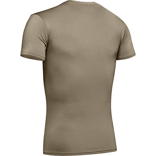 Under Armour Men's Heatgear Tactical Compression Short-Sleeve T-Shirt , Federal Tan (499) , Small #TOP24