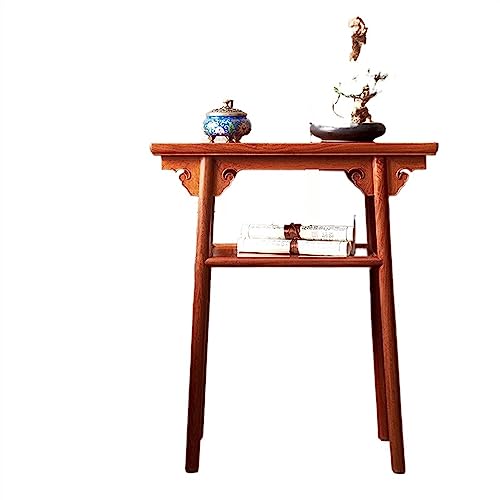 Altar Table Ming Style Furniture, All Burmese Pear Wood Strip Table, Fragrant Table, Chinese Style Entrance Table, Flat Head Table, Mahogany Offering Table, Offering Buddha Table Mandir for Home
