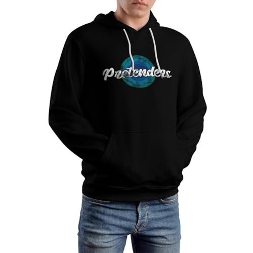 Men's Graphic Polyester Hoodie with Pocket Cozy Sweatshirt Fashionable Long Sleeve4
