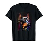 Dobermann propietario diseño artístico con un Doberman Camiseta