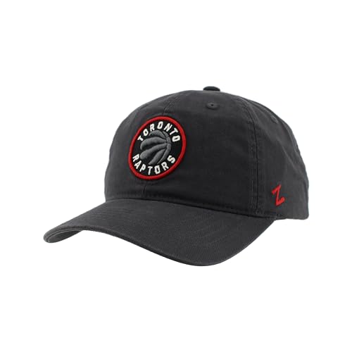 Toronto Raptors NBA Officially Licensed Adjustable Hat Scholarship Icon Charcoal