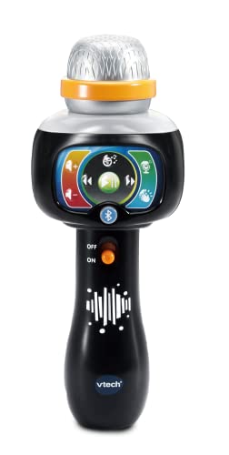 Microfono VTech 551003 interactivo para tardes de canto en familia