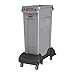 Rubbermaid Trolley for Slim Jim Container - Black