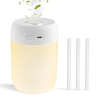 Luftbefeuchter für Schlafzimmer Pflanzen Growbox Bedroom Kinderzimmer,Klein Tisch Leise Air Humidifier,Tragbarer Ohne Kabel Mini Raumbefeuchter 650ML
