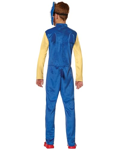 Disfraz infantil Sonic the Hedgehog multicolor talla Large miniatura 2