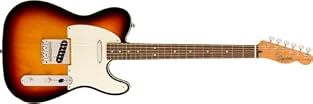 Colour: 3-Colour Sunburst Body: Nato Body Finish: Gloss Polyurethane Body Shape: Telecaster Neck Material: Maple