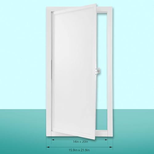 DEEKOOL Thicken 1mm Access Panel 14 x 20, Metal Access Door with Key by DEEKOOL - Used condition - Image 2