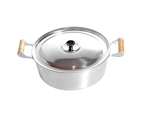 Conjunto Jogo Panelas Grande Alumínio Batido Fundido Grosso