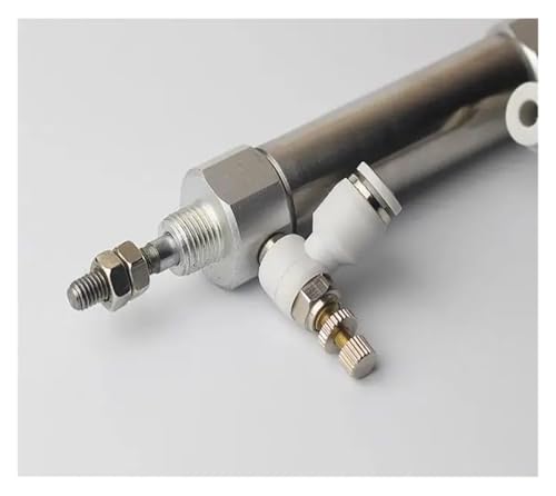Vérin pneumatique compact CDJ2B10 pour intégration mécanique étroite - 4