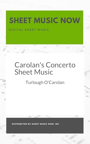Carolan's Concerto Sheet Music (English Edition)