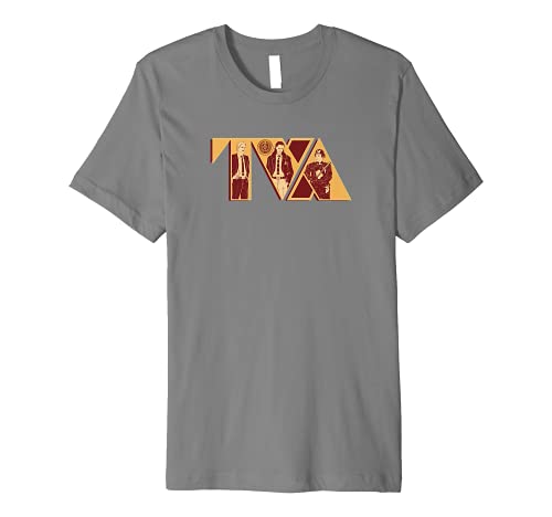 Marvel Loki TVA Letter Fills Premium T-Shirt