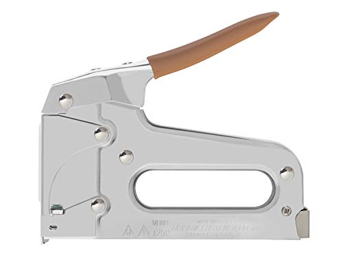 Arrow T25 Heavy Duty Staple Gun for Low Voltage Cables and Wires up to 1/4-Inch Diameter - Silver by Arrow Fastener - Used condition - US$19.53
