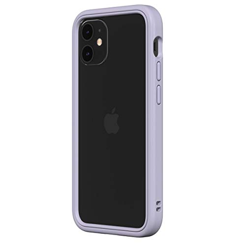 RHINOSHIELD Bumper Case compatible with [iPhone 12 mini] | CrashGuard NX - Shock Absorbent Slim Design Protective Cover 3.5M / 11ft Drop Protection - Lavender