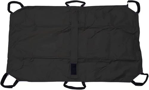 ペット用 担架 ペットストレッチャー アニマル ストレッチャー 介護 犬 猫 ペット 安全ストラップ付き犬用輸送担架動物キャリア ペットを安全に保つための安全ストラップ付き折りたたみ式ポータブルソフト担架緊急犬担架 (ブラック)