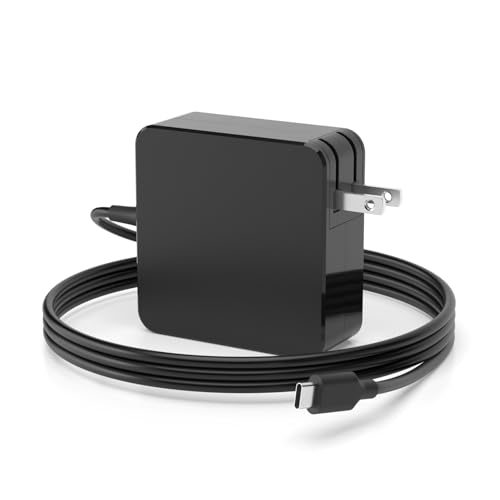 OSISZI 65W USB C Fast Charger Compatible with LG Gram 17 16 15 14 17Z95P 17Z90Q 17Z90R 17Z90S 16T90P 16Z90P 16Z90Q 16Z90R 15Z95P 15Z90P 15Z90Q 14Z90P 14Z90Q 2-in-1 OLED Thin Lightweight Power Cord