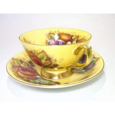 ☆エインズレイ オーチャードゴールド トリプル ティーカップ