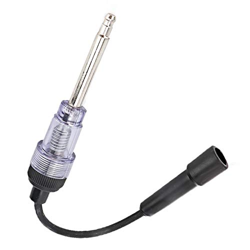 Akozon Comprobador de Chispa Probador de bujías de coche Probador de encendido Herramienta de detección automática de bobinas del motor