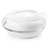 orion group - Thermo Suppenterrine 2,3 L - Thermoschüssel - Thermobehälter für Mittagessen DELUXE aus Edelstahl und Kunststoff