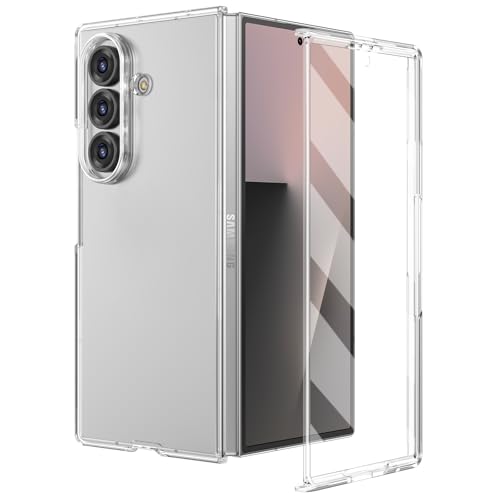 Ruky for Galaxy Z Fold 7 Case Clear, Anti-Yellowing, Transparent