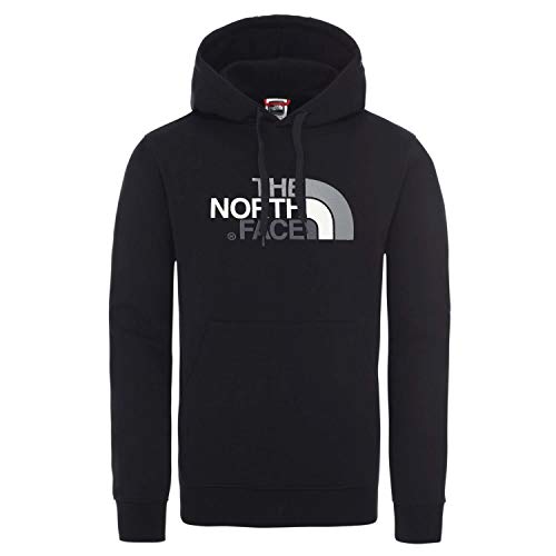 The North Face LOGOWEAR Sudadera para Hombre Drew Peak, Hombre, Negro (TNF Blk/TNF Blk), S