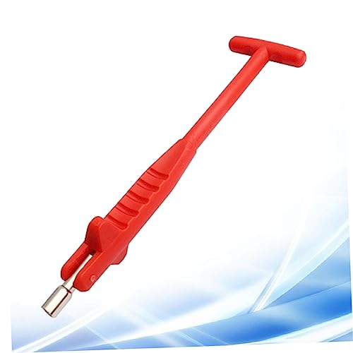 ABOOFAN Auto Tire Mouth Repair Tool Plastic Handle Valve Stem Puller for Trucks Bikes Motorcycles Durable Remover for Easy Tire Core Installation Removal